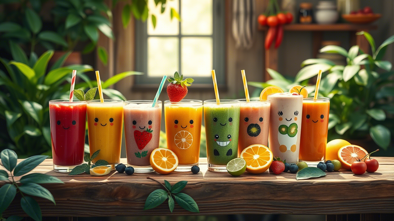 Fresh Smoothies Banner